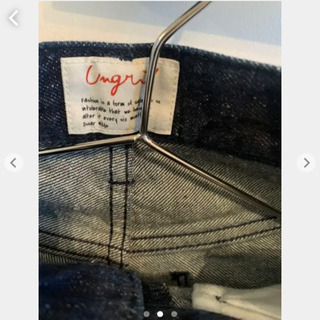 ungrid デニム　フレアデニムの画像