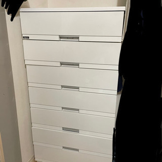ニトリ　7段衣装ケースの画像