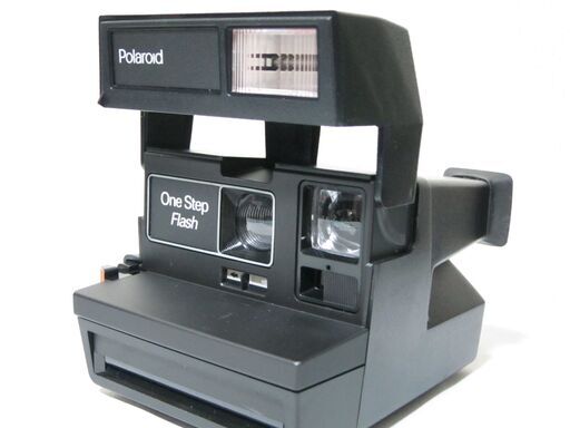 【ジャンク扱い】美品。ポラロイドカメラ Poraroid OneStep Flash ストロボ内蔵