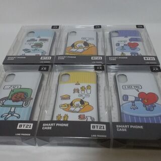 ★引取り歓迎★早い者勝ち★ばら売り★ＢＴ２１スマホケース　アイフォン８／７／６Ｓ／ＸＲ★先着順スマホリングステッカーオマケ付きの画像