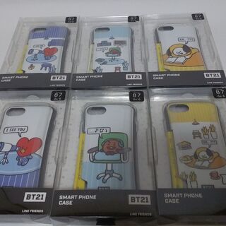 ★引取り歓迎★早い者勝ち★ばら売り★ＢＴ２１スマホケース　アイフォン８／７／６Ｓ／ＸＲ★先着順スマホリングステッカーオマケ付きの画像