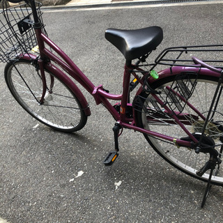 自転車　折り畳み自転車　ママチャリ　LEDオートライト