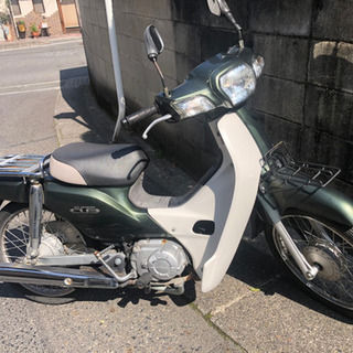 【ホンダ　スーパーカブ50】緑　若林自転車　大津市膳所店　AA0...