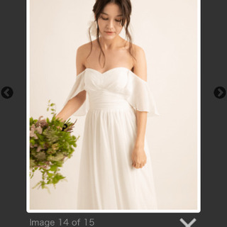 ウエディングドレス2点の画像