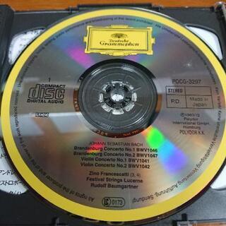 クラシックCD　J.S.BACH　バッハ　ブランデンブルク協奏曲　ヴァイオリン協奏曲　２CDの画像