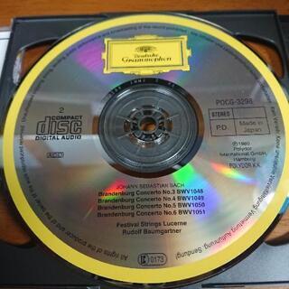 クラシックCD　J.S.BACH　バッハ　ブランデンブルク協奏曲　ヴァイオリン協奏曲　２CDの画像