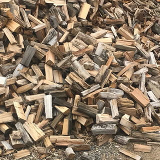 アウトドア用　薪木の画像