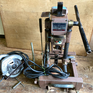 100v 電気角のみ機 と丸のこ  中古