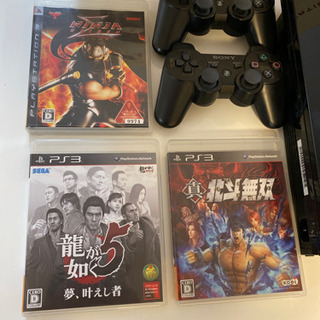 PlayStation3  80G ＋　ゲーム３種類　セット価格(^-^)の画像