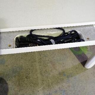 0316-17 こたつ ニトリ 白の画像