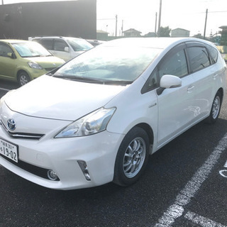 長い車検ハイブリッドプリウスアルファ