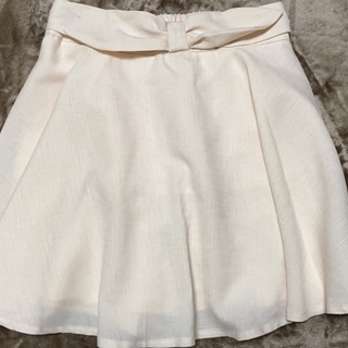 美品！リボンベルト風スカート（Mサイズ）