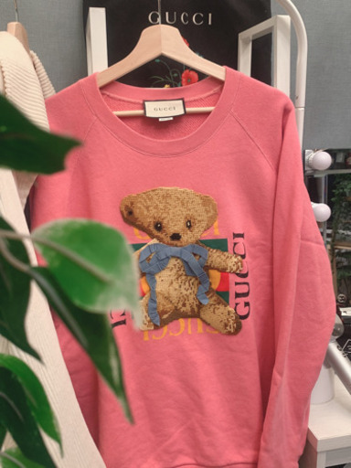 グッチ 確実正規品 希少 トレーナー テディベア くま 定価18万