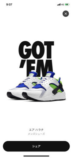 NIKE エアハラチ