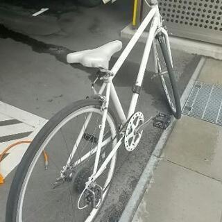 【取引終了】クロスバイク タイヤ交換済みの画像