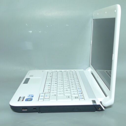 送料無料 ホワイト 1台限定 ノートパソコン 中古動作良品 14型 NEC PE-LE150C1 Celeron 4GB 500GB 