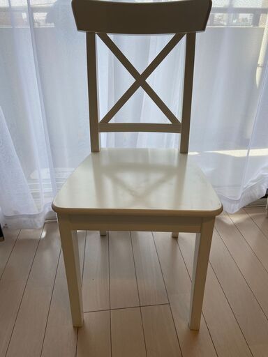 IKEA イケア INGOLF チェア ホワイト 白