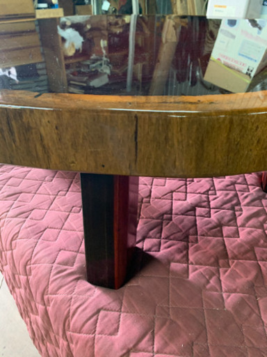 中古　一枚板の座卓！
