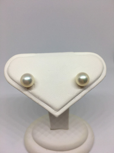 本真珠のピアス 7mm