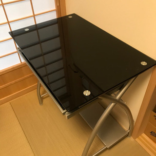 PCデスク(ガラス板)