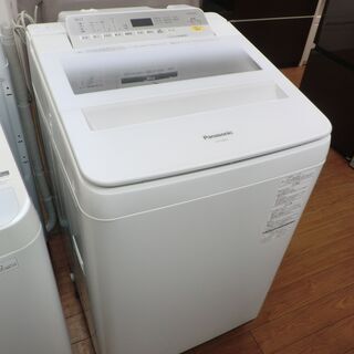 【中古品】Panasonic　8.0Kg洗濯機　NA-FA80H5　2017年製