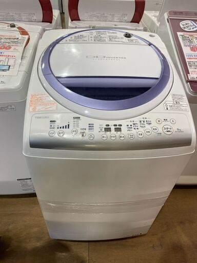 【管理I4S028749-104】 東芝 2014年製 AW-KS80VM 洗濯8.0kg/乾燥4.5kg 洗濯機