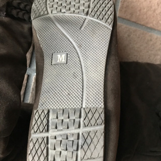 フリンジ付きブーツ　スエード　Mサイズの画像