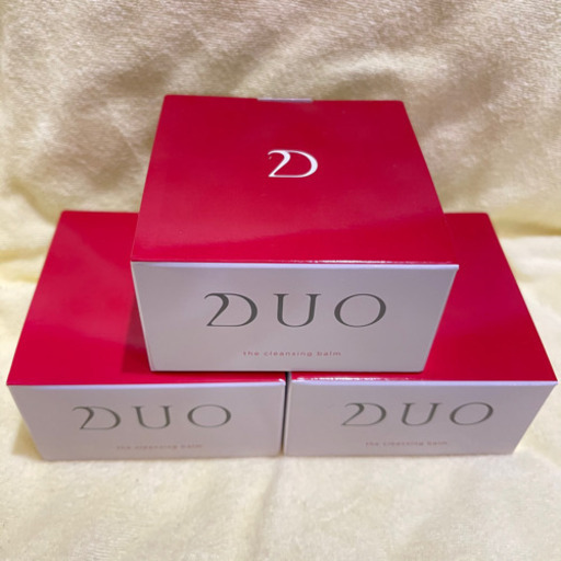 DUO クレンジングバーム　赤　保湿ケア