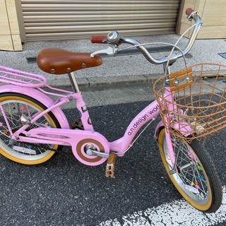 16インチ子供用自転車　a.n.design works up16 