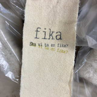 クリーニング済！fikaラビットファーロングコート