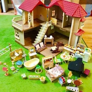 シルバニアファミリー あかりの灯る大きなお家の画像