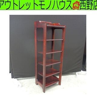 ▶カリモク 木製シューズラック 30.5×25×90ｃｍ スリッ...