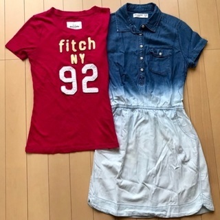 子供服2着(アバクロンビー/L,11-12)