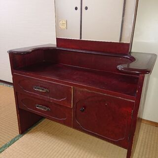 鏡台 レトロ 昭和の画像