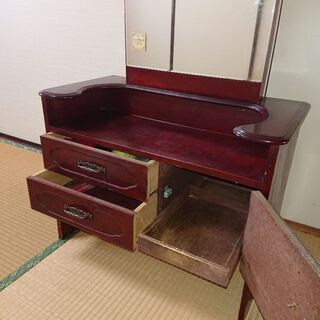 鏡台 レトロ 昭和の画像