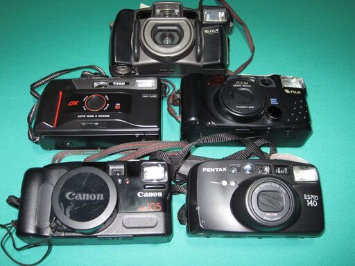 ●オートフォーカス　フイルムカメラ　5台