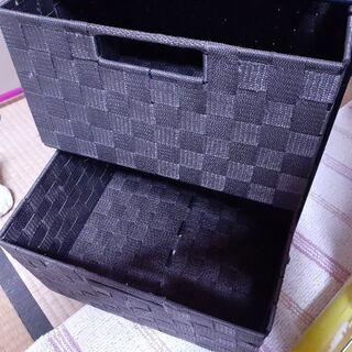 3段収納ケース チェスト 茶 ブラウン 3段 お洒落の画像