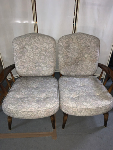 キツツキマーク  飛騨の家具　2本1組　2人用ソファー　本体座面ゴム無し
