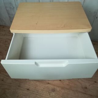 4/5 終 プラスチック収納 タンス 衣類ケース 菊NSの画像