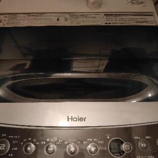 洗濯機　Haier　JW-C55A 2017年製　5.5kgの画像