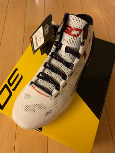【新品未使用】CURRY2カリー2WHT/MDN/RED UNDERARMOUR