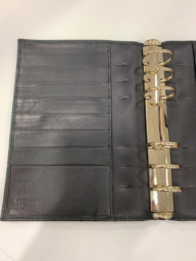 GUCCI 手帳カバー　黒