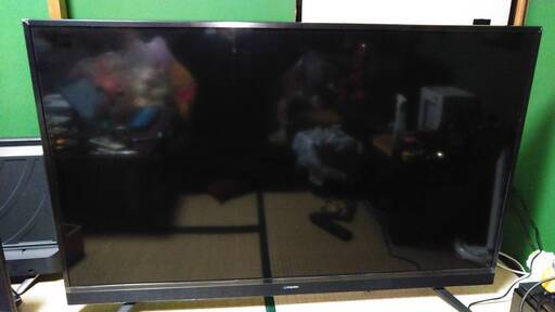 maxzen　液晶テレビ J55SK03 55型　2017年製 リモコン付き　美品　売ります。地域限定設置ひ込み！
