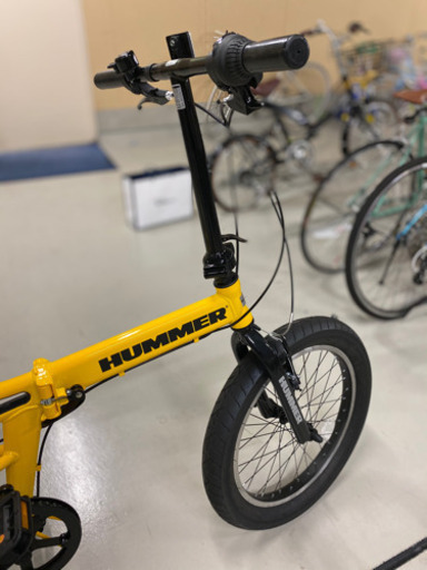 超美品　HUMMER 20インチ折り畳み自転車