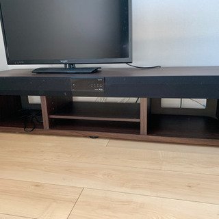 テレビ台　スピーカー付き