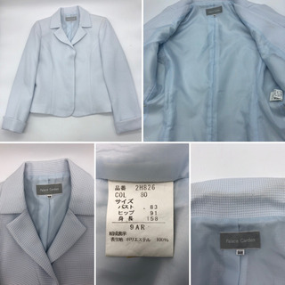 あげます❣️セットアップスーツ■９AR■水色■しまむらの画像