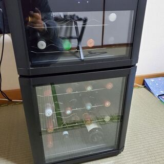 24本 用 レトワール  ワインクーラー ブラック （上層8本+...