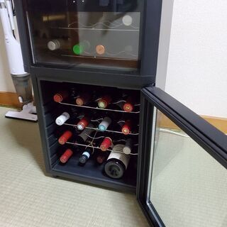 24本 用 レトワール  ワインクーラー ブラック （上層8本+下層16本の画像