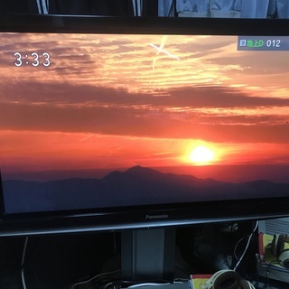 プラズマテレビ42インチ　Panasonic VIERA G1 TH-P42G1   ハヤミのテレビスタンドKF-700 付きの画像