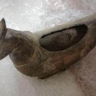 更にお値下げ　希少 青銅器・キジバトのお香たての画像